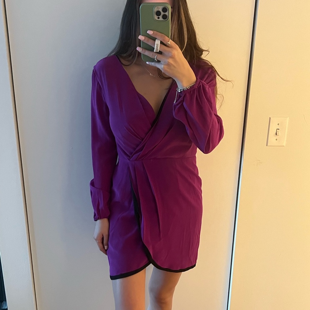 Lavender Brown | Longe sleeve mini